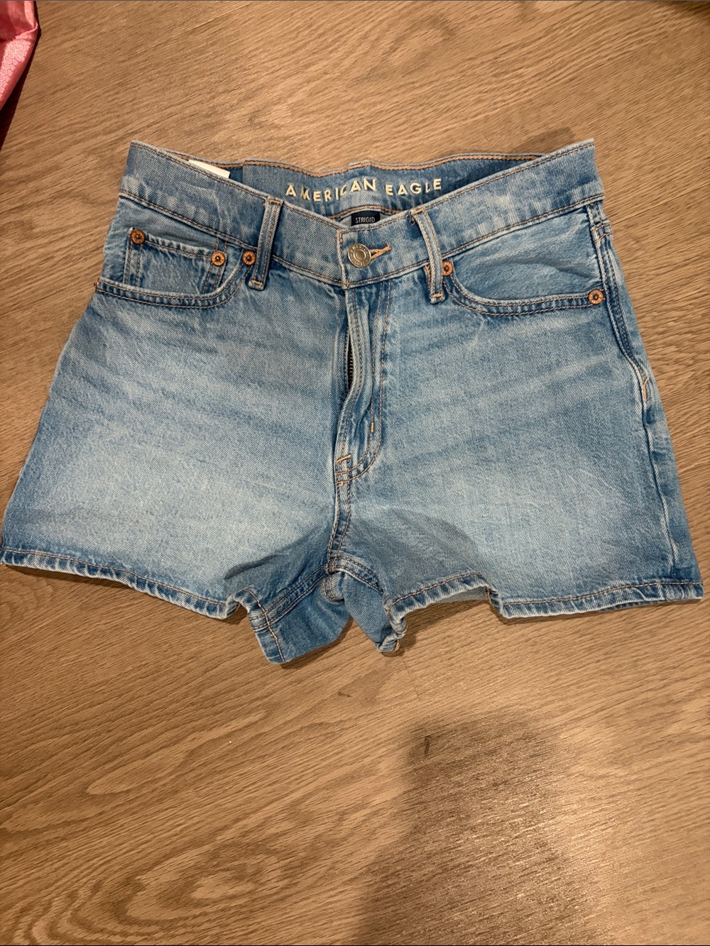 American Eagle Outfitters Light Blue Denim Jean Shorts